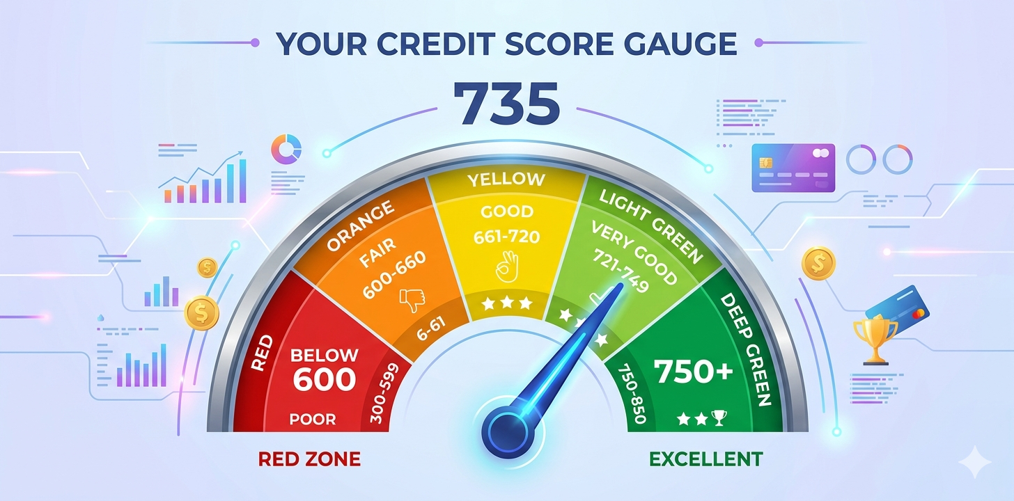 CIBIL score ranges for Mudra loan eligibility in India