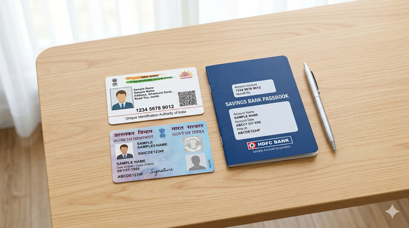 Documents required for Mudra loan application in India